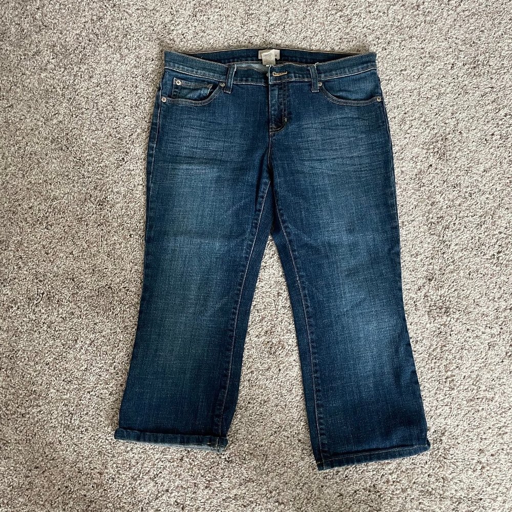 Gap Long and Lean Capri Jeans - Women's 8/29A